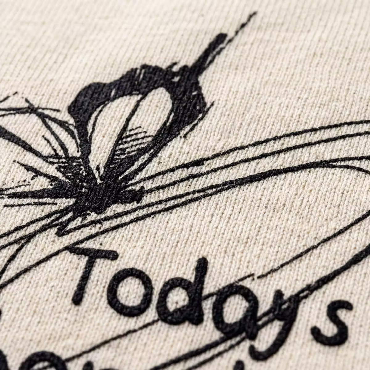 T-Shirt mit Schmetterling bedruckt