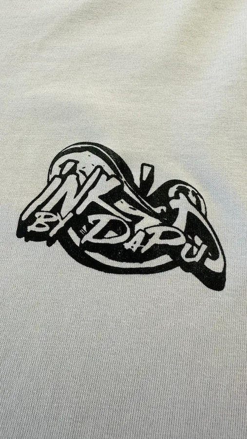 Siebdruck auf Bio Shirt