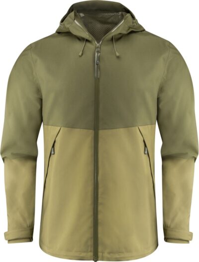 mossgrüne Outdoor Jacke James Harvest