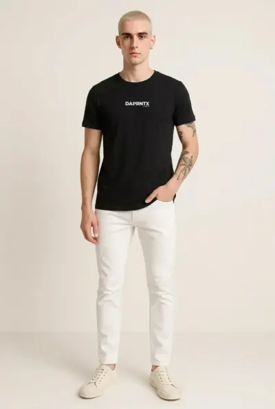 Daprntx label shirt