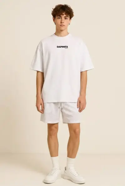 Label shirt oversized