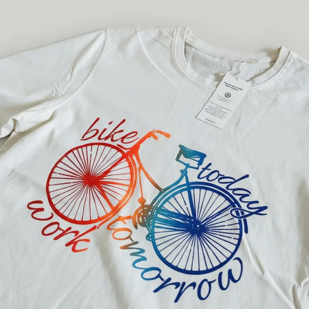 Bedrucktes Shirt Good Vibes Surfer